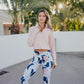 Hailey Cropped Half Zip - Blush - Senita Athletics