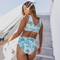 Havasu Bikini Top - Spearmint Tie Dye - Senita Athletics