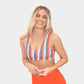 Havasu Bikini Top - Sunny Day Stripes - FINAL SALE