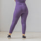 High Waisted Vinyasa 7/8 Capris - Eggplant - Senita Athletics
