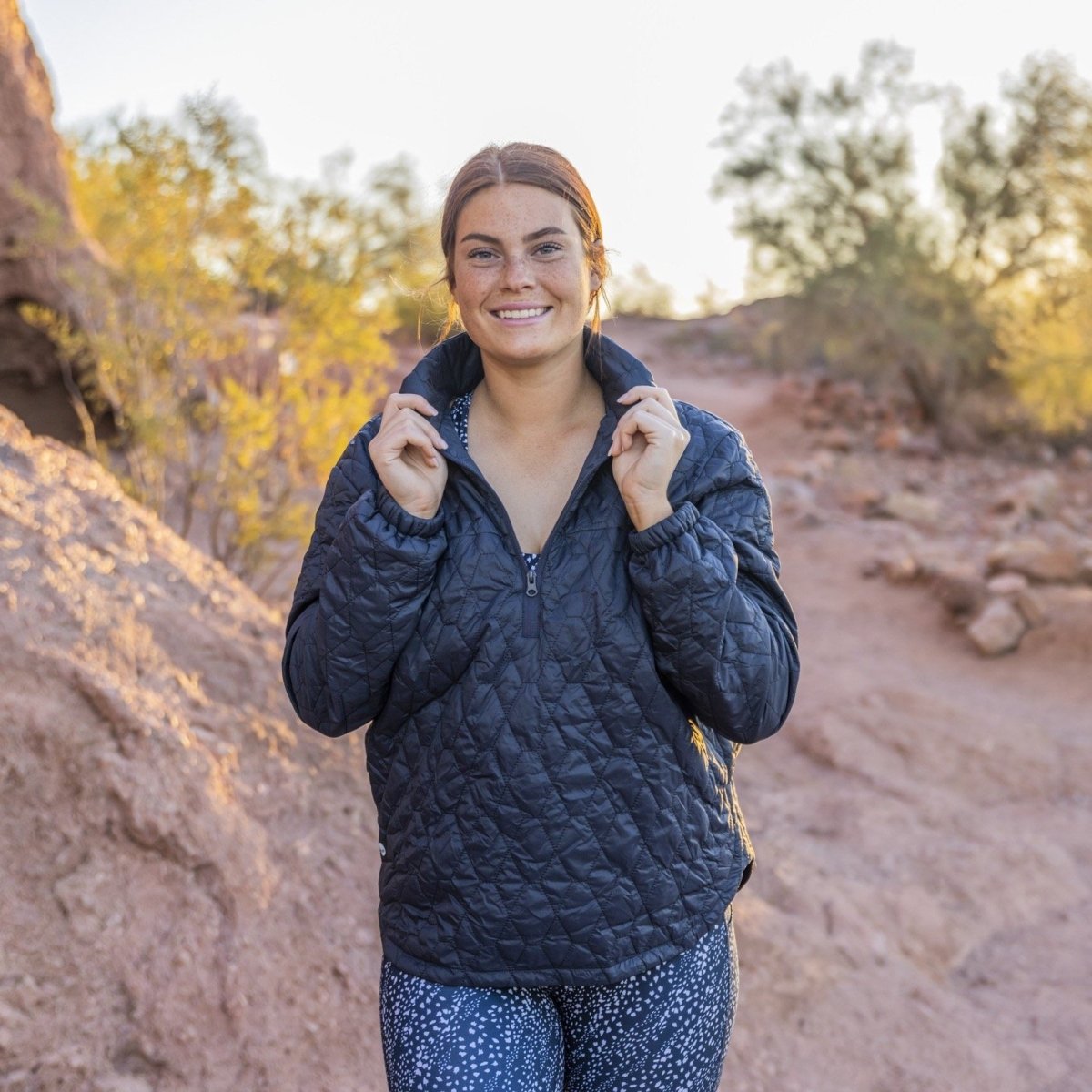 Hiking Pullover - Navy - Senita Athletics