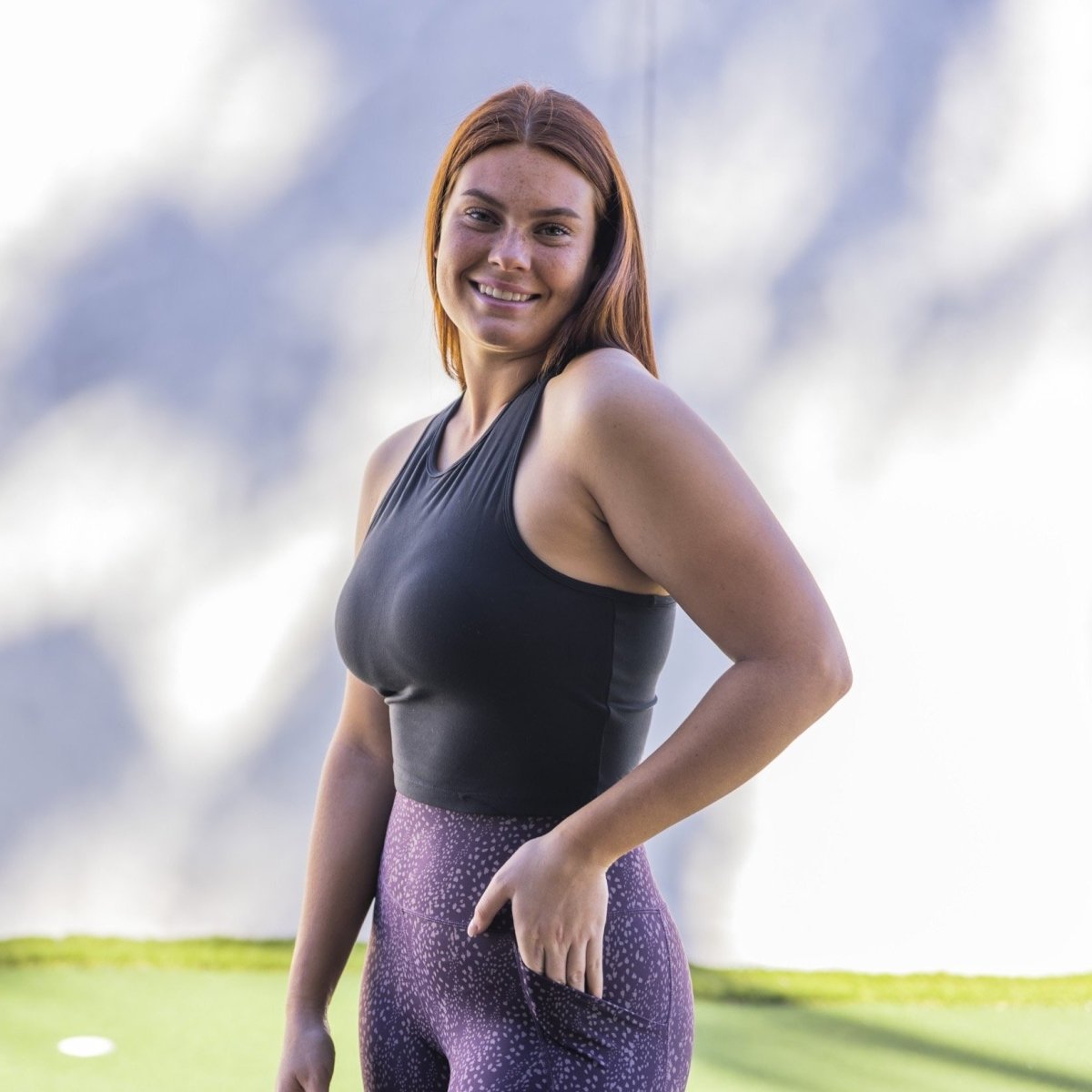 Holly Crop Top - Black - Senita Athletics