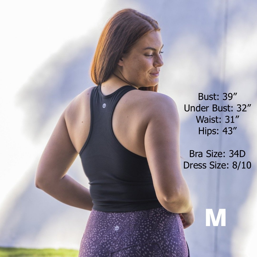 Holly Crop Top - Black - Senita Athletics
