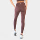 Skin High Waisted Vinyasa 7/8 - Fossil