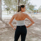 Jazz Halter Top - Heathered Gray - Senita Athletics