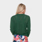 Laser Cut Pullover - Cactus