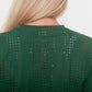 Laser Cut Pullover - Cactus