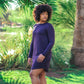 Laurel Dress - Eggplant - Senita Athletics