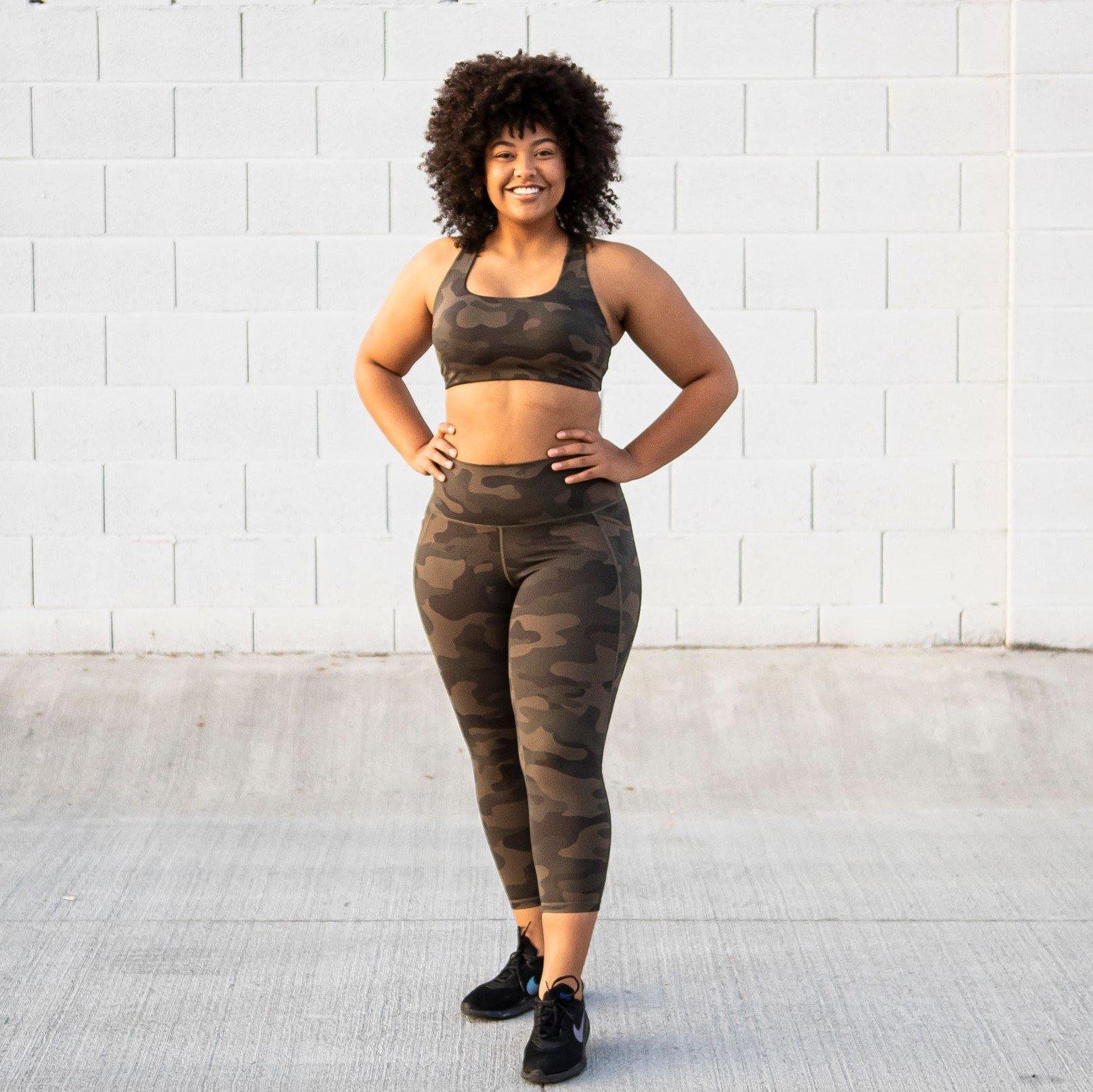 Lotus Sports Bra - Camo - Senita Athletics
