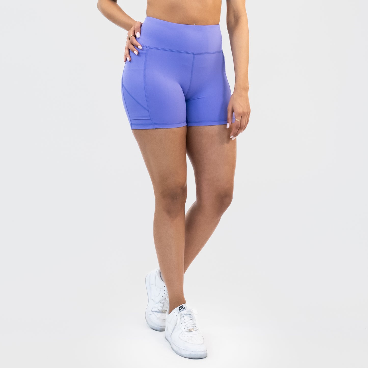 Lux Baseline Shorts (5 in. inseam) - Iris - FINAL SALE
