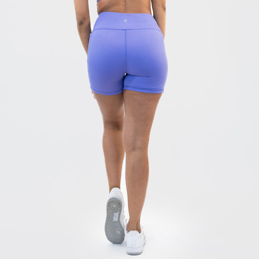 Lux Baseline Shorts (5 in. inseam) - Iris - FINAL SALE
