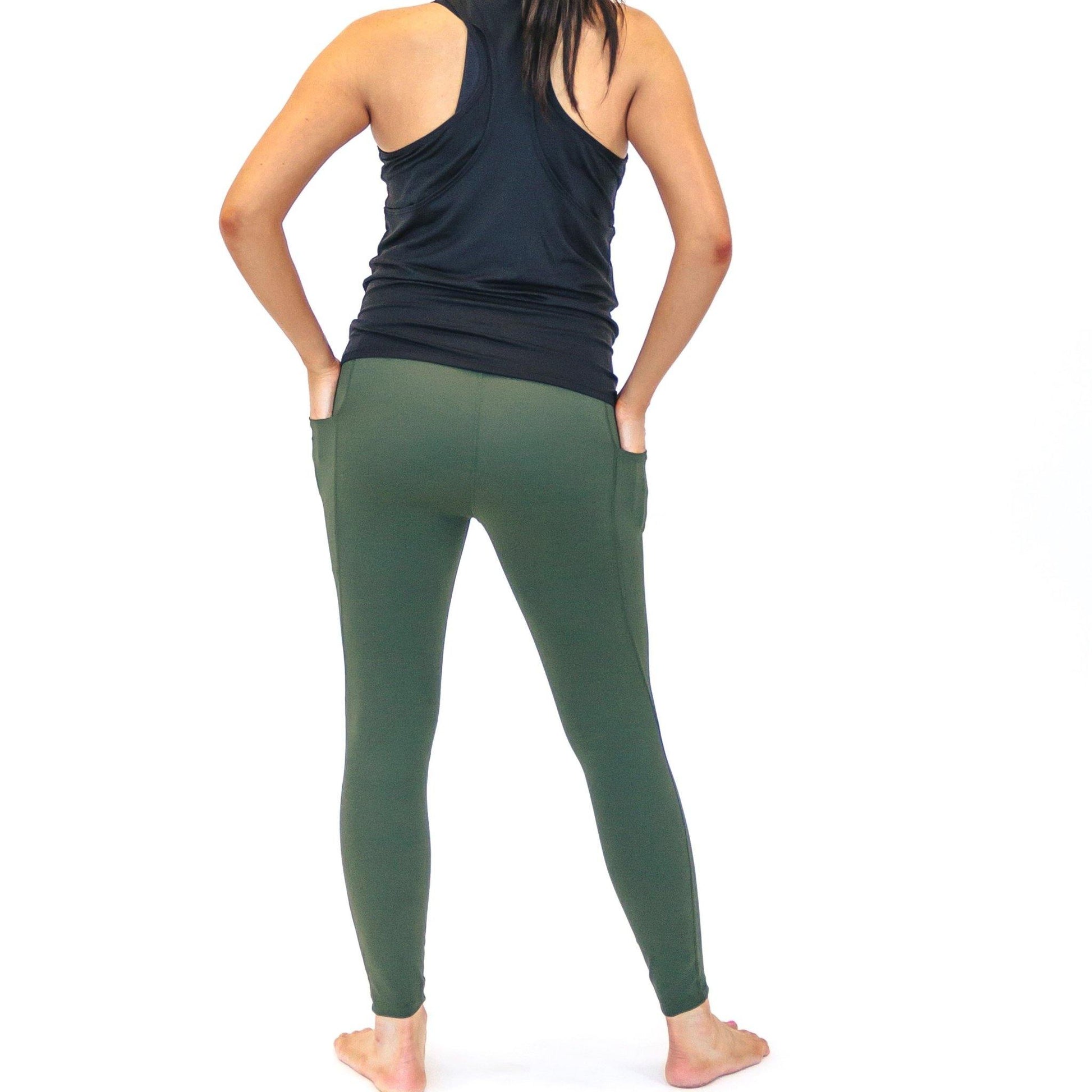 Lux Maternity Pants - Evergreen - Senita Athletics