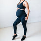 Lux Maternity Pants - Navy - Senita Athletics