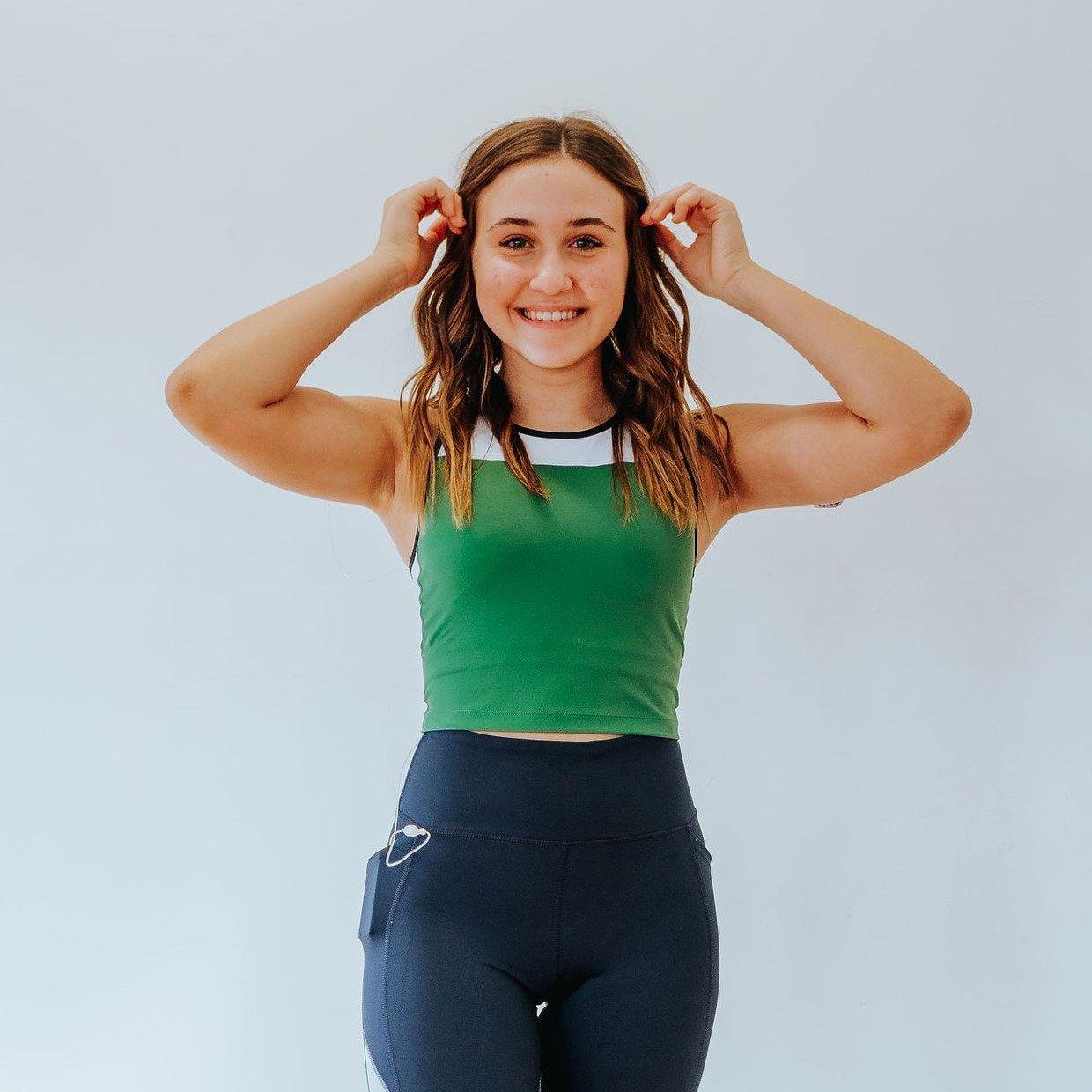 Malibu Crop Top 2 - Varsity - Senita Athletics