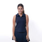 Match Point Polo Tank - Navy - FINAL SALE