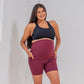 Maternity Rio Shorts (5 in. inseam) - Mulberry - Senita Athletics