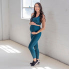 Maternity Skin Pants - Pacific - Senita Athletics