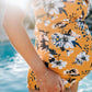 Maternity Tankini Top - Wild Honey - Senita Athletics