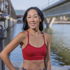 Mia Bikini Top - Cherry - Senita Athletics