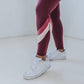 New Wave Leggings - Mulberry - Senita Athletics