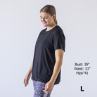 No Problem Tee - Black - Senita Athletics