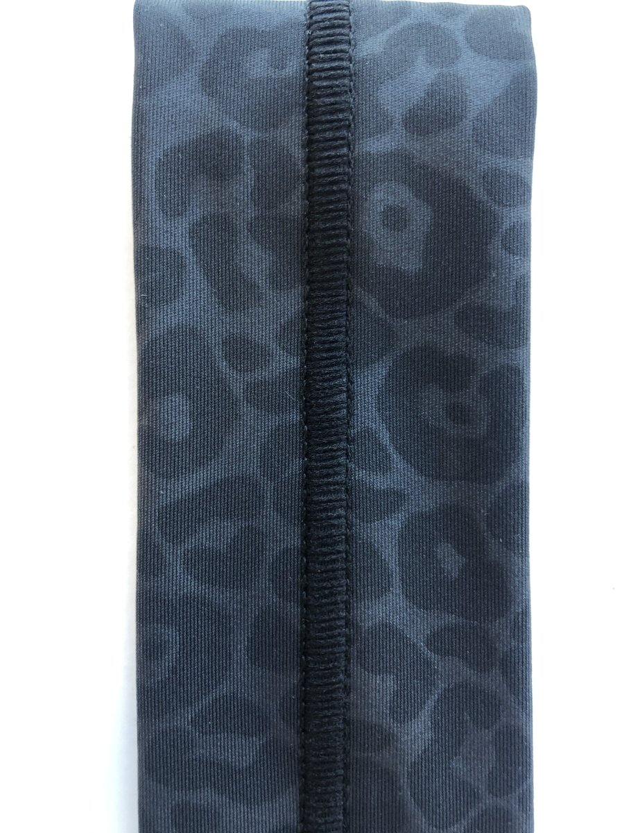 No-Slip Headband - Black Leopard - Senita Athletics