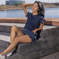 Pocket Tee - Navy - Senita Athletics