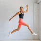 Pocketless Biker Shorts (8 in. inseam) - Coral - Senita Athletics
