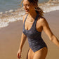 Queen Creek One Piece - Black Dot - Senita Athletics