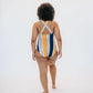 Queen Creek One Piece - Honey Stripe - Senita Athletics