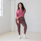 Refresh Cropped Long Sleeve - French Rose - Senita Athletics