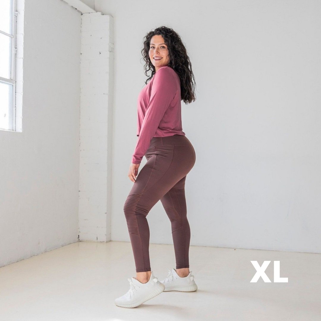 Refresh Cropped Long Sleeve - French Rose - Senita Athletics