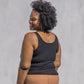 Ribbed Lounge Tank - Black - Senita Athletics