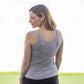 Ribbed Lounge Tank - Heathered Gray - Senita Athletics
