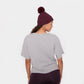 Ribbed Lounge Tee - Heathered Gray - FINAL SALE