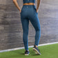 Ribbed Shakti Pants - Pacific - Senita Athletics