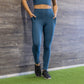 Ribbed Shakti Pants - Pacific - Senita Athletics