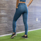 Ribbed Shakti Pants - Pacific - Senita Athletics