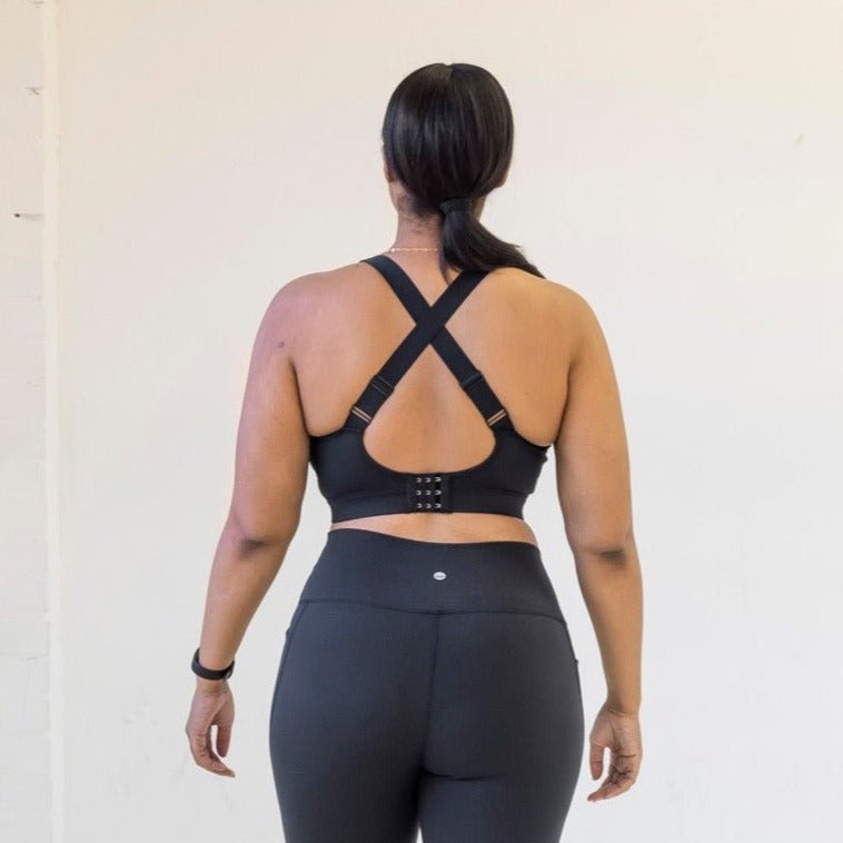 Run Free High Impact Bra - Black - Senita Athletics