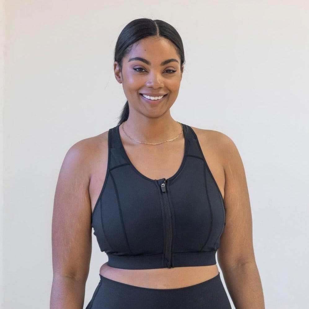 Run Free High Impact Bra - Black - Senita Athletics