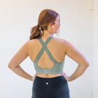 Run Free High Impact Bra - Sage - Senita Athletics