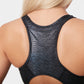 Sarah Sports Bra - Black Snake