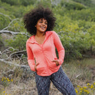 Sculpt Jacket - Coral - Senita Athletics