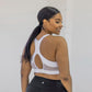 Sculpt Support Bra - White - Senita Athletics