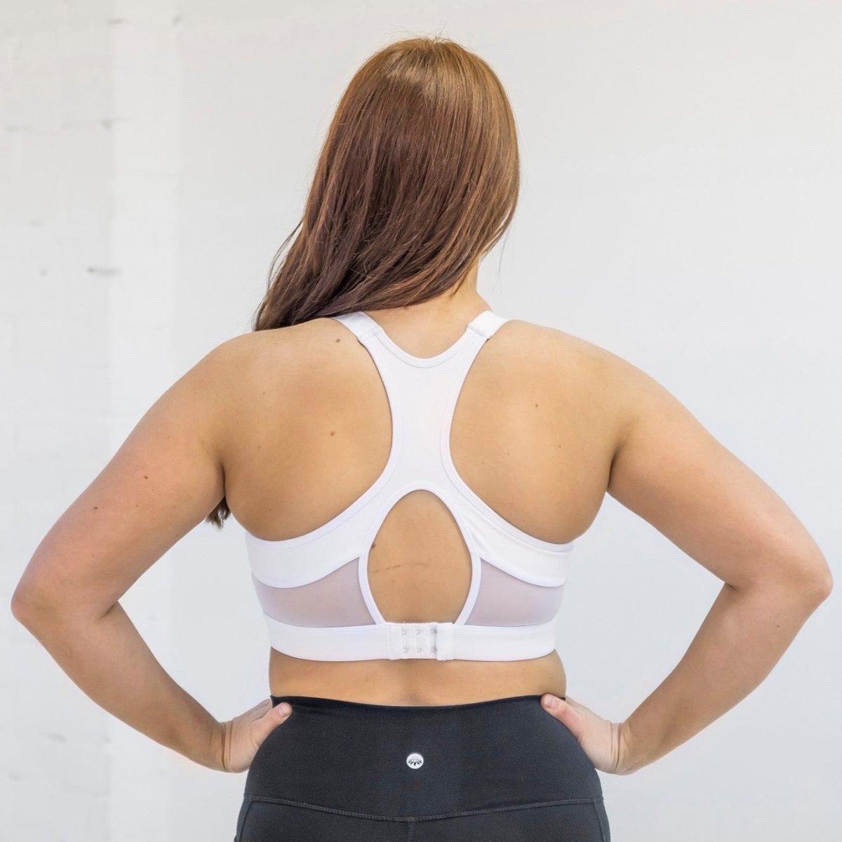 Sculpt Support Bra - White - Senita Athletics