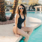 Sedona One Piece - Navy - Senita Athletics