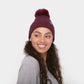 Senita Pom Beanie - Mulberry