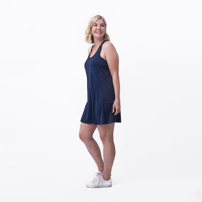 Serena Dress - Navy - FINAL SALE