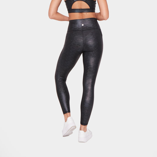 Shakti Leggings - Black Snake