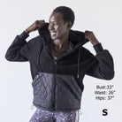 Shelby Sherpa Jacket - Black - Senita Athletics
